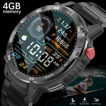 Homens novos para Smart Watch 4G ROM de 1GB de RAM 400mAh relógios desportivos ip68 waterproof a smart watch homens 2023 Bluetooth chamada de 1,6 polegadas 400*400 HD