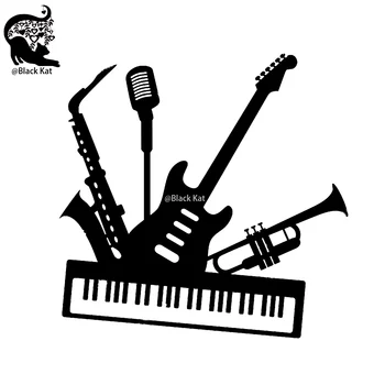 Novo Musical do Conjunto de Instrumentos cortantes Música de Piano, Guitarra, Saxofone, Trompete Metal DIY Scrapbooking Estêncil Cartão de Presente de Artesanato