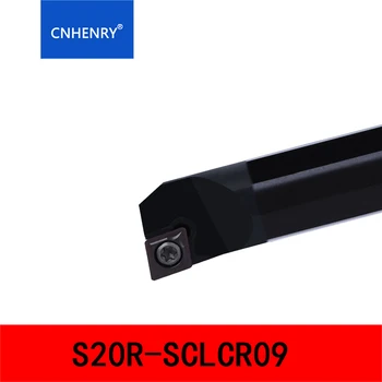 S16Q-SCLCR09 S20R-SCLCR09 95 Graus de Torno CNC, Ferramenta para Torneamento Torno Fresa Barra de Mandrilar Interenal Titular Para TCMT110204