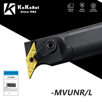 Kakarotto, Torneamento Interno porta-ferramentas S20R-MVUNR16 S25S-MVUNR16 S40T-MVUNL16 S50U-MVUNR16 Pastilhas de metal duro VNMG Torno de Corte T