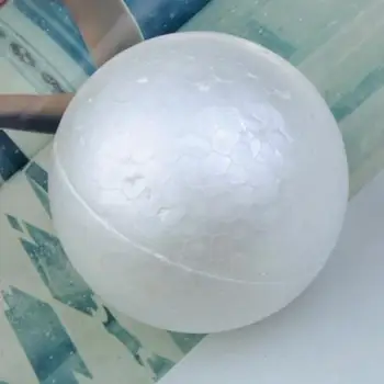 10x de Isopor, Espuma de Boneco de neve de Artesanato Esfera de 10 cm de Natal, Bolas de Modelação