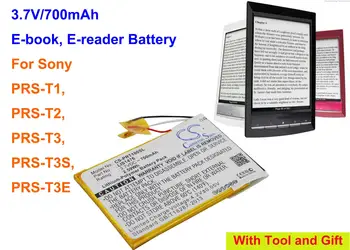 Cameron Sino 700mAh Bateria 1-853-104-11, LIS1476, LIS1476MHPPC(SY6) para Sony PRS-T1, o PRS-T2, o PRS-T3, PRS, T3E, o PRS-T3S