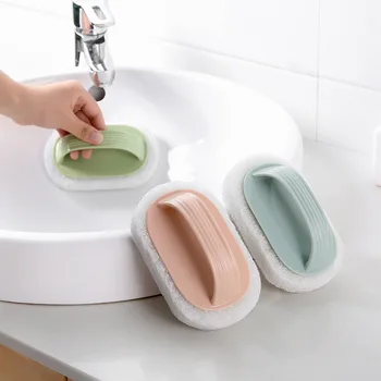 Família Escova De Limpeza, Descontaminação Esponja A Limpar Wc, Casa De Banho De Azulejos Cleasning Pincel Pincel De Cozinha
