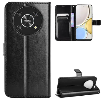 Flip Case Para Honra Magic4 Lite 5G Caso de Carteira Magnético de Luxo, Capa de Couro Para o Huawei Honor Magia de 4 Pro 5G Telefone Sacos de Caso