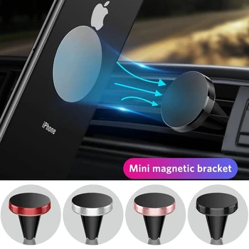 Magnético do Telefone Móvel para Telefone no Carro Stand Ímã de Ventilação de Ar de Montagem Magnética Suporte para Carro para o iPhone Huawei Xiaomi Suporte