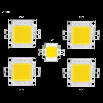 Holofote LED integrado chip de potência de 20W 30W 50W, 100W branco 10W quente Baiji Cheng luz acender o sinal de publicidade luzes