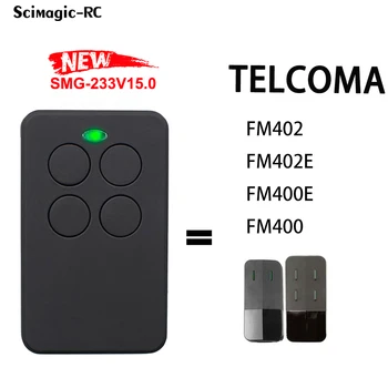 TELCOMA FM402 / FM402E / FM40OE / FM400 433Mhz Porta de Garagem com Controle Remoto Transmissor Portátil TELCOMA Gate Key Fob Comando