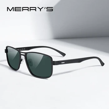 MERRYS DESIGN Homens Quadrado Clássico Óculos de sol HD Polarized de óculos de Sol Para a Condução de TR90 Pernas a Proteção UV400 S8925