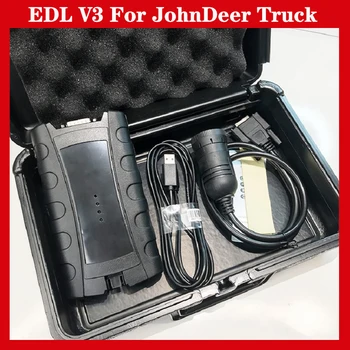 EDL Interface do Scanner Para JohnDeer EDL V3 Trator Agrícola de Veículos Pesados, Kit de Diagnóstico Ferramenta JD Serviço de Ligação de Dados Eletrônica