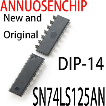 10PCS Novo e Original 74LS125 DIP-14 SN74LS125AN