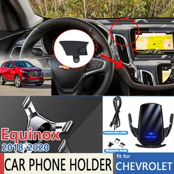 Carro do Telefone Móvel para Chevrolet Holden Equinócio de 2018 2019 2020 de Telefone de Suporte Suporte de Ventilação de Acessórios para o Iphone HuaWei