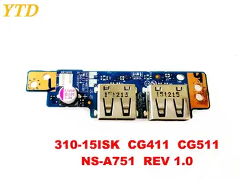 Original Lenovo 310-15ISK placa USB 310-15ISK CG411 CG511 NS-A751 REV 1.0 testado boa frete grátis