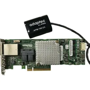 RAID Adaptec 8885 2277000-R PCI-E 16-Port 12 gb Controlador SAS ASR-8885 Com bateria