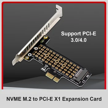 SSD M. 2 NVME para PCI-E X1 Adaptador de Suporte de Placa PCI-E4.0/3.0 Extender Cartão para 2230/2242/2260/2280 Computador Conversor de Acessórios