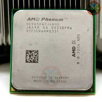 AMD Phenom X4 9650 2.3 GHz Quad-Core CPU Processador HD9650WCJ4BGH Soquete AM2+