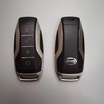 4 Botões de Carro Sem Samrt Chave Remota com ID46 Chip para BYD CANÇÃO PRO TANG EV ATTO3 EV MAX PLUS Remoto Inteligente-Chave