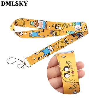 DMLSKY anime bonito Cordão Chaveiro Cordas de segurança para as chaves do Crachá de IDENTIFICAÇÃO do Telefone Móvel Corda no Pescoço Correias de Acessórios Presentes M4275
