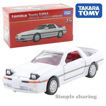 A Takara Tomy Tomica Premium 25 Toyota Supra Lançamento Especificação De Carro 1:64 Crianças Brinquedos De Veículos A Motor Fundido Metal