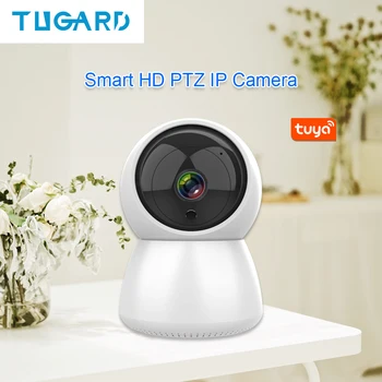 TUGARD C24 Tuya Inteligente sem Fio wi-FI Câmera do IP de PTZ HD 1080P Câmera de Vigilância por Câmera de Visão Noturna Bebê Monitor de Segurança em Casa