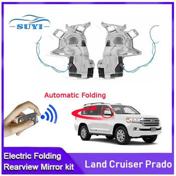 Para Toyota Land Cruiser Prado Auto Inteligente Automático De Carro Elétrico Do Retrovisor Do Lado Do Espelho Dobrável Kit Sistema De Módulos