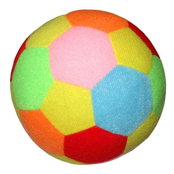 Tecido macio Bola de Algodão de Futebol com o Repicar do Sino Sensorial de Brinquedos Brinquedo de Atividade